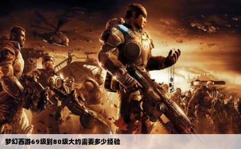 梦幻西游69级到80级大约需要多少经验