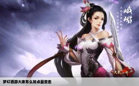 梦幻西游大唐怎么加点最变态