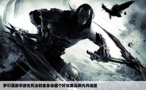 梦幻西游手游生死决和舍身击哪个好攻宠高级内丹选择