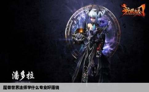 魔兽世界法师学什么专业好赚钱