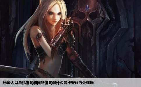 玩些大型单机游戏和网络游戏配什么显卡好I5的处理器