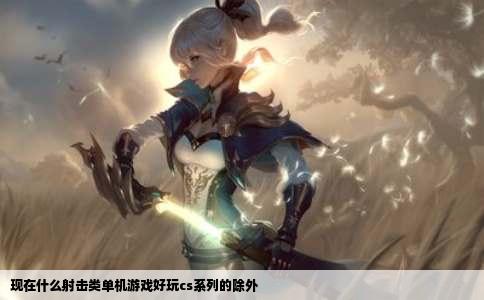 现在什么射击类单机游戏好玩cs系列的除外